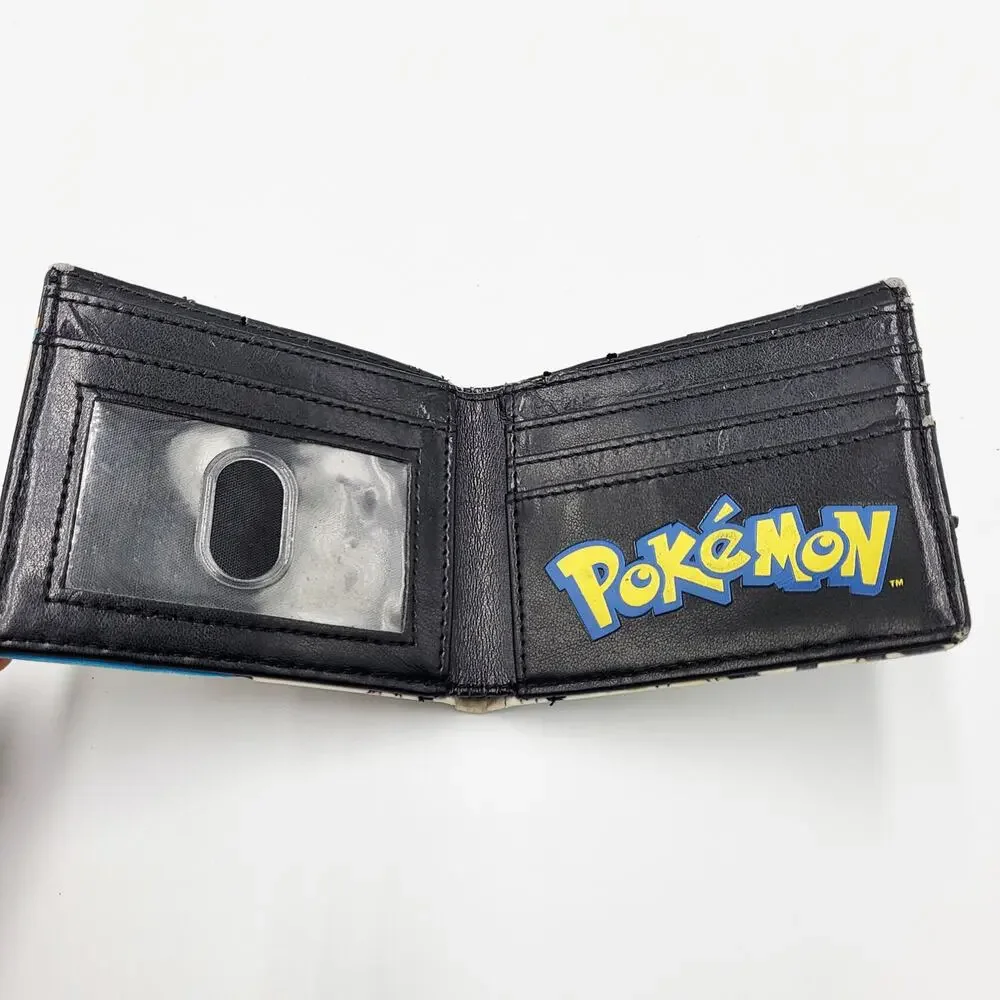 2016 Pokemon Eevee Evolutions Panel Faux Leather Bi-fold Wallet Espeon Sylveon - Picture 6 of 11